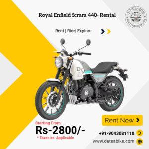 Rent Royal Enfield Scram 440 in Chennai