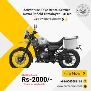 Adventure bike rental service in Chennia- Date A Bike