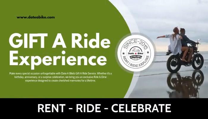 Gift A Ride Experience with Date A Bike