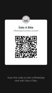 DATE A BIKE WATSAPP QR CODE