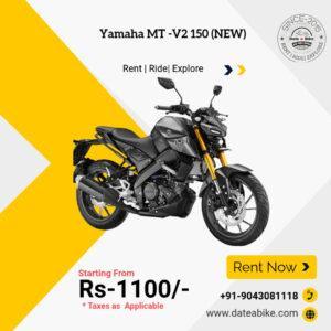 Rent Yamaha MT-V2 In chennai.