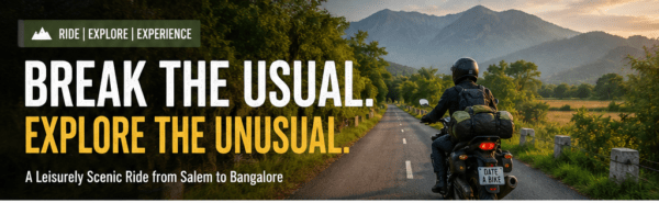 Salem to Bangalore Scenic Route | Bike Trip